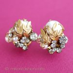 パールRSお花イヤリング