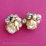 パールRSお花イヤリング