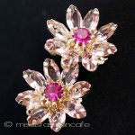 ＷＥＩＳＳ　イヤリング　 ガラスの花デイジー