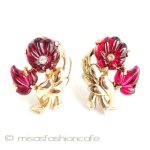 アートガラス　イヤリング