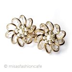 ミリアムハスケル刻印 お花バロックパール