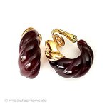 Trifari　 トリファリ フープ　イヤリング