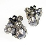 パールRS花イヤリング