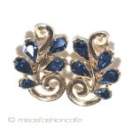 Ｔｒｉｆａｒｉ　 トリファリ ネイビー　イヤリング