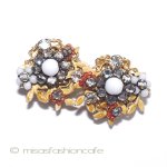 Original by Robert刻印 お花ブーケ　イヤリング