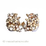 Ｒｏｂｅｒｔ　イヤリング パールの花イヤリング