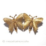 ミリアムハスケル　刻印 HASKELL蝶イヤリング