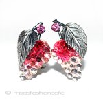 Austria　オーストリア 葡萄　イヤリング