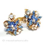 Ｒｏｂｅｒｔ　イヤリング バロックパールRSの花