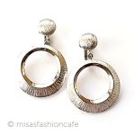 Trifari　 トリファリ フープイヤリング(S)