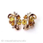 ヴィンテージジュエリー トリファリ　イヤリング