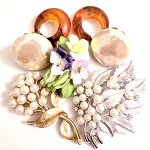 コスチュームジュエリー フラワーセット