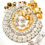 ヴィンテージジュエリー シルバートーンSet