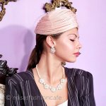 ヴィンテージ　ハット ピンク＆チュール