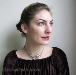 Trifari　お花ネックレス