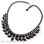 フレンチジェット　ネックレス