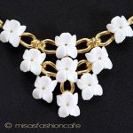 クラウントリファリ Trifariすみれネックレス