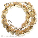 Ｔｒｉｆａｒｉ　 トリファリ 金リーフ　ネックレス