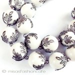 Trifari　 トリファリ 銀葉　ネックレス