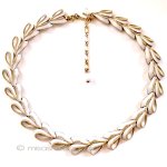 Trifari トリファリ 白リボン ネックレス Trifari トリファリ 白リボン ネックレス