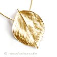 （画像用） Trifari　トリファリ 金の葉　ネックレス