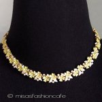 Ｔｒｉｆａｒｉ　 トリファリ フラワー　ネックレス