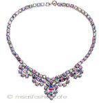 アイリスガラス　ネックレス