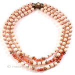 ミリアムハスケル刻印 Haskell珊瑚ネックレス