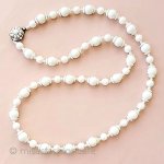 ミリアム・ハスケル　 ミルクガラス花ロング