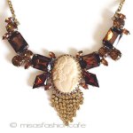 カメオ ネックレス