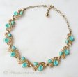 （画像用） Trifari　トリファリ 　ターコイズ　ネックレス