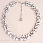 Trifari　 トリファリ 銀葉　ネックレス