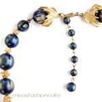 Trifari　 トリファリ ネイビー　ネックレス