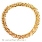 Ｔｒｉｆａｒｉ　金の羽 トリファリ　ネックレス