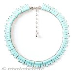 Ｔｒｉｆａｒｉ　 トリファリ 水色　ネックレス