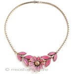 Ｔｒｉｆａｒｉ　 トリファリ ガラスの花　ネックレス