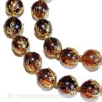 Trifari　 トリファリ 金葉べっ甲ネックレス