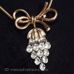 Ｔｒｉｆａｒｉ　 トリファリ 1950年葡萄ネックレス