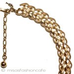 Trifari　 トリファリ 透かしリボン　ネックレス