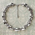 Trifari　 トリファリ 編み込みネックレス