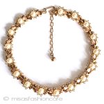 Ｔｒｉｆａｒｉ　トリファリ パールリボン　ネックレス