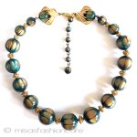 Trifari　 トリファリ グリーン　ネックレス