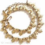 Ｔｒｉｆａｒｉ　 トリファリ 金葉レース　ネックレス