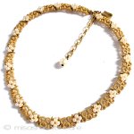 Trifari　 トリファリ パール小花　ネックレス