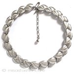 Trifari　 トリファリ 銀の葉　ネックレス