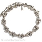 Trifari　 トリファリ 銀リボン　ネックレス