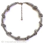 Trifari　 トリファリ 銀の葉　ネックレス