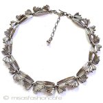 TRIFARI　 トリファリ 銀リボン　ネックレス