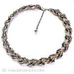 Ｔｒｉｆａｒｉ　 トリファリ 銀葉リース　ネックレス