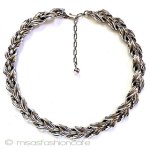 Ｔｒｉｆａｒｉ　 トリファリ 銀葉リース　ネックレス